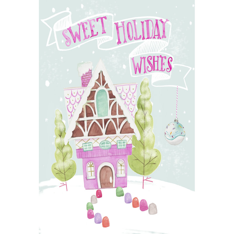 Candy Christmas I by Jennifer Paxton Parker - Wrapped Canvas Print, 30cm H x 20cm W
