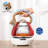 2.7-Quart Tea Kettle, Toptier Teapot Whistling Kettle with Wood Pattern Handle Loud Whistle