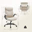 Office Chair, Executive Chair, Ergonomic Chair, Tilting Function, Headrest, Folding Armrests, Padded Seat-484623128