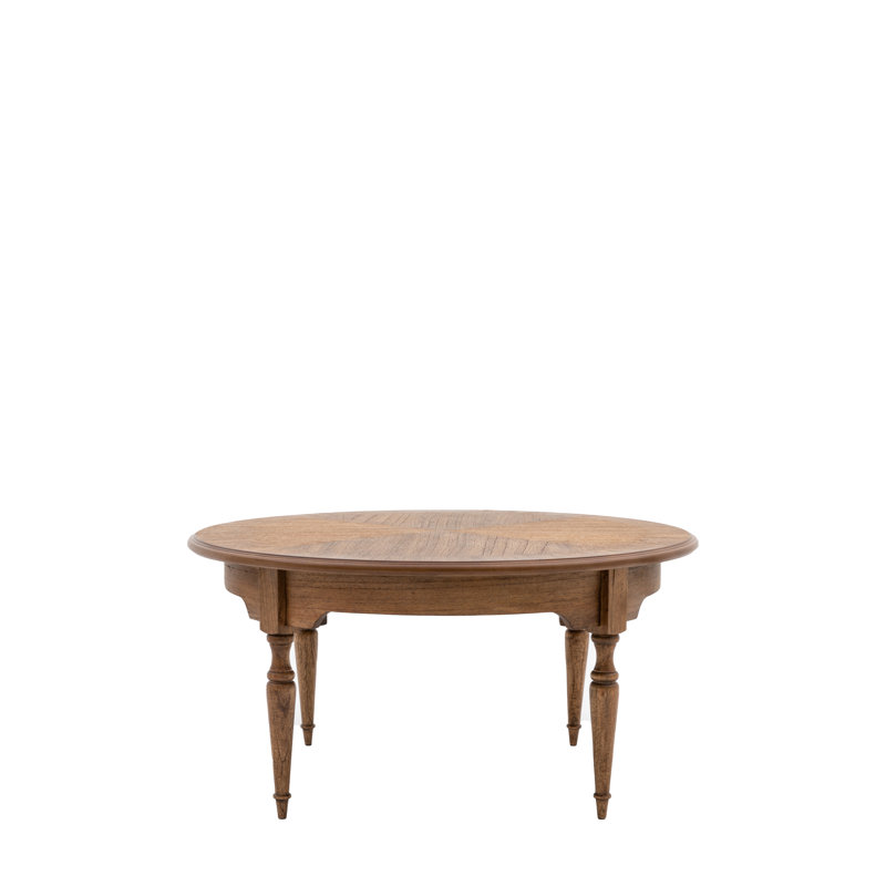 Cleston Four Leg Coffee Table, Brown