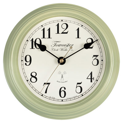 Acctim Fairford Radio Controlled Metal Wall Clock
