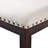 High Back Button Tufted Upholstered Dining Chairs-1410300291