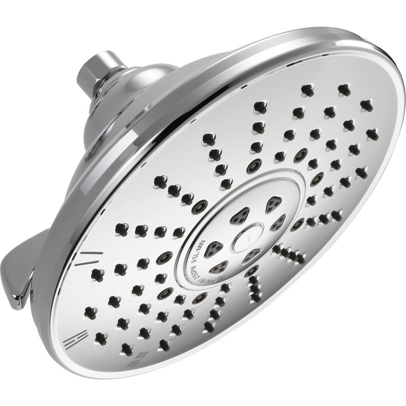 Pomme de douche fixe multifonctionnelle Universal Showering, Chrome
