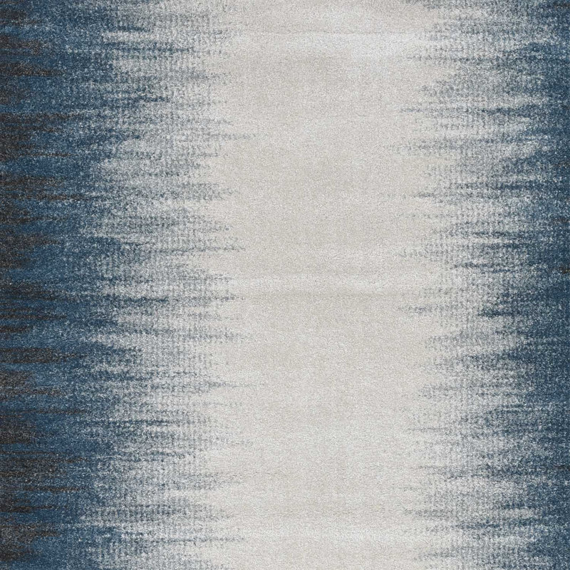 Tapis beige / ivoire touffeté Meaney, Rectangle de 5 pi x 8 pi