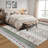 Floral Machine Washable Rug with Rubber Non-Slip Backing for Living Room, Dining Room, Bedroom, Office & Playroom-47545445