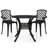Minda Round 2 - Person Aluminum Bistro Set-1222398710