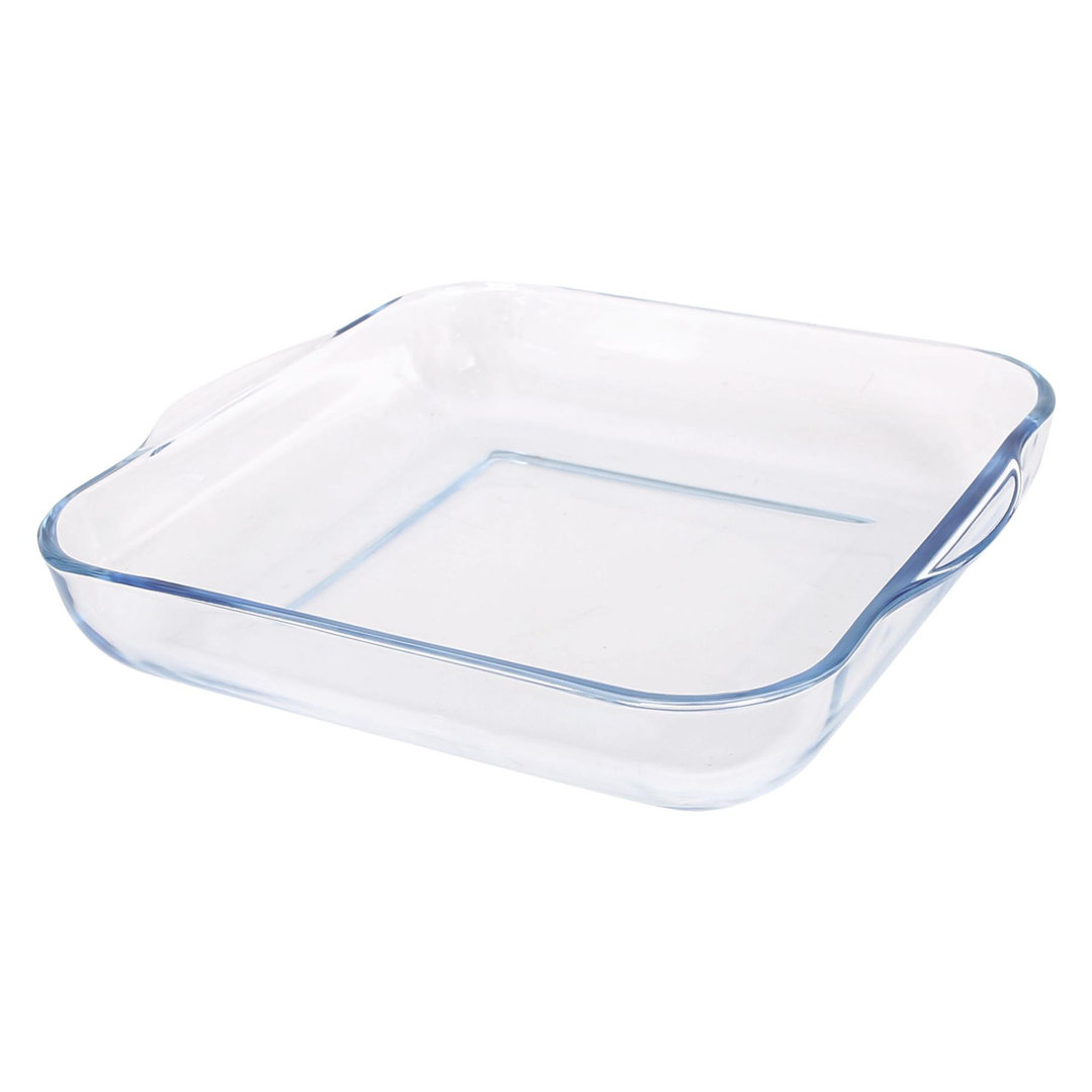 Argon Tableware Square Glass Baker Bakeware