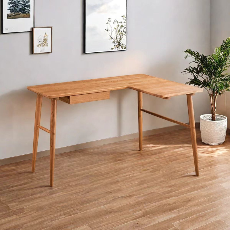 Bureau moderne en bois massif L
