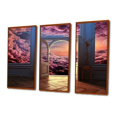 Mayron - Ensemble d'art mural nuages