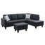 Canapé modulaire en L 3 pièces pour salon Manol-87957678-87957683