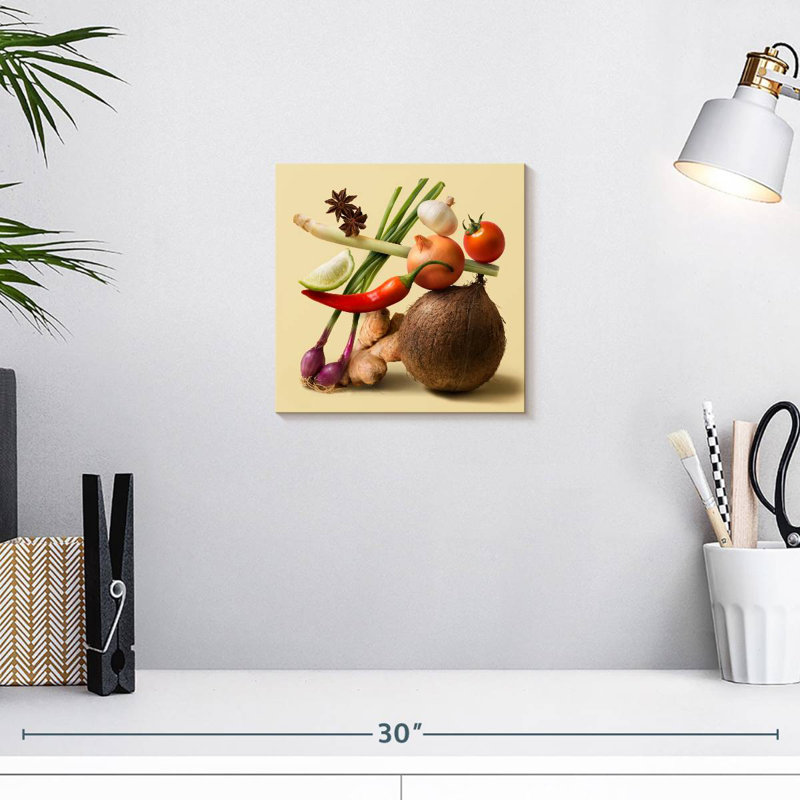 Arney Asian Ingredients, 10" H x 10" W