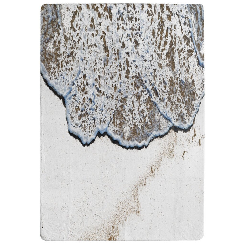 Peay Shag Area Rug, Rectangle 60 x 110cm