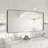 Ebern Designs Ragio Rectangular Black Metal Framed Mirror-58340687