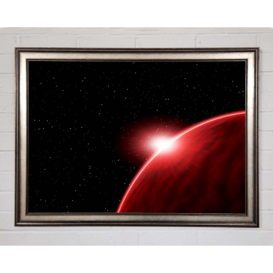 Alien Sunrise - Einzelner Bilderrahmen Kunstdrucke