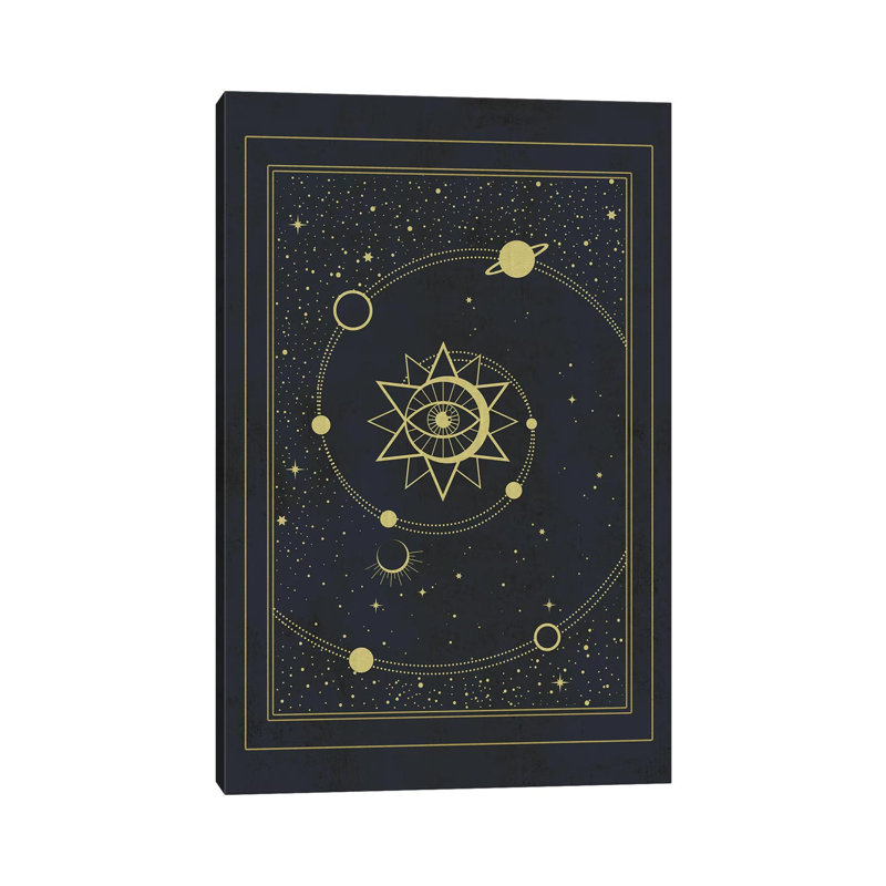 The Solar System - Wrapped Canvas Print, 101.6 cm H x 66.04 cm W x 1.91 cm D