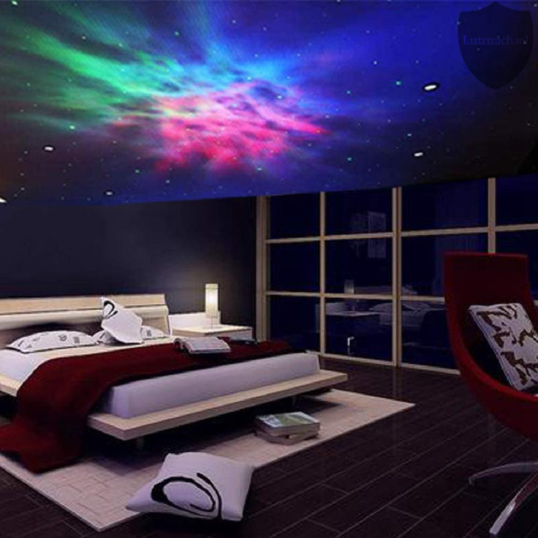 Moredig Star Projector Night Light, Starry Ceiling Night Light