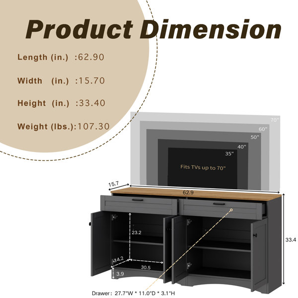 Dimensions du produit