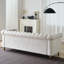 Canapé Chesterfield en velours à accoudoirs roulés Gevon-88141784