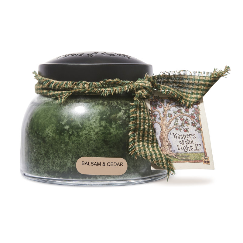 Balsam and Cedar Jar Candle