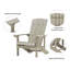 Fauteuil Adirondack de la collection SAMPS-1518798909
