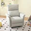 Fauteuil inclinable manuel à bascule avec inclinaison de 150 degrés