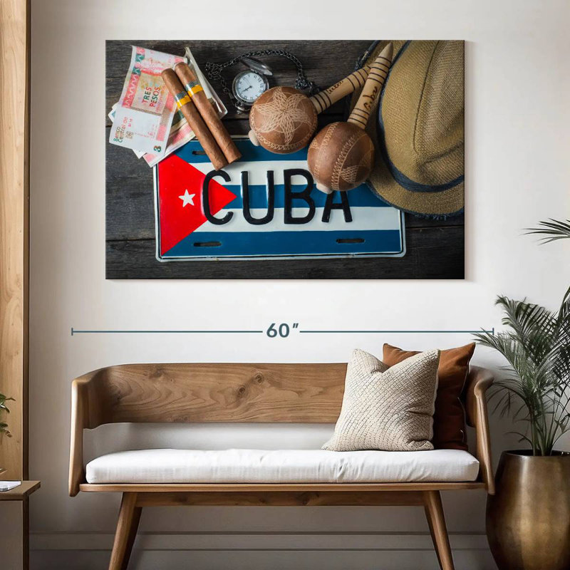 Nicci All Things Cuba, 34" H x 51" W