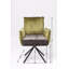Swivel chair with armrests Chelsea Green
