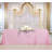 90X132 Inch Tablecloth Pink Sequin Tablecloth