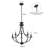 6-light Dimmable Chandelier