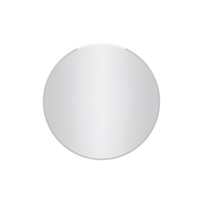 Flat Wall Mirror with Hooks
