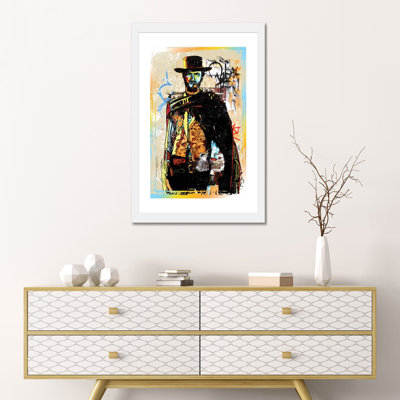 " Clint Eastwood Graffiti Cowboy " by Radio Days