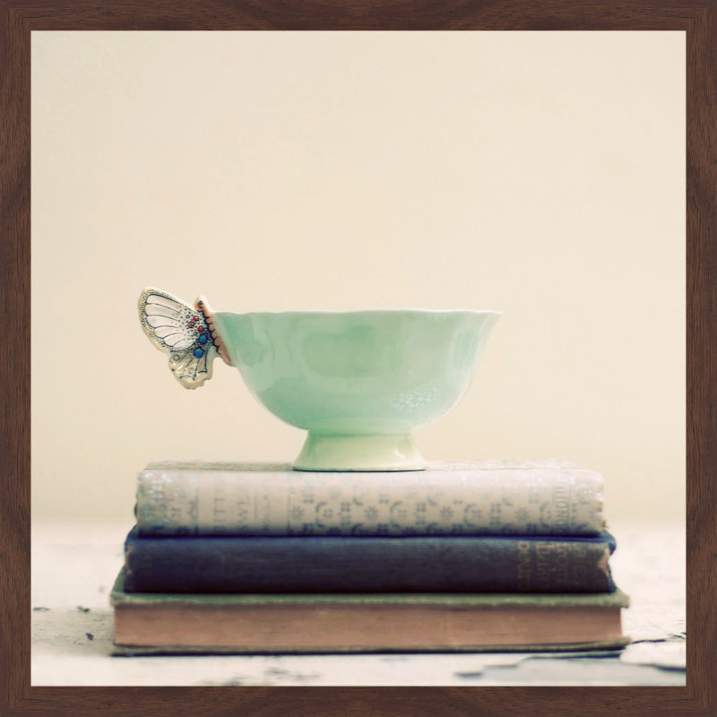 « tea », reproduction de photo encadrée, H 18 po x l 18 po x P 1,5 po