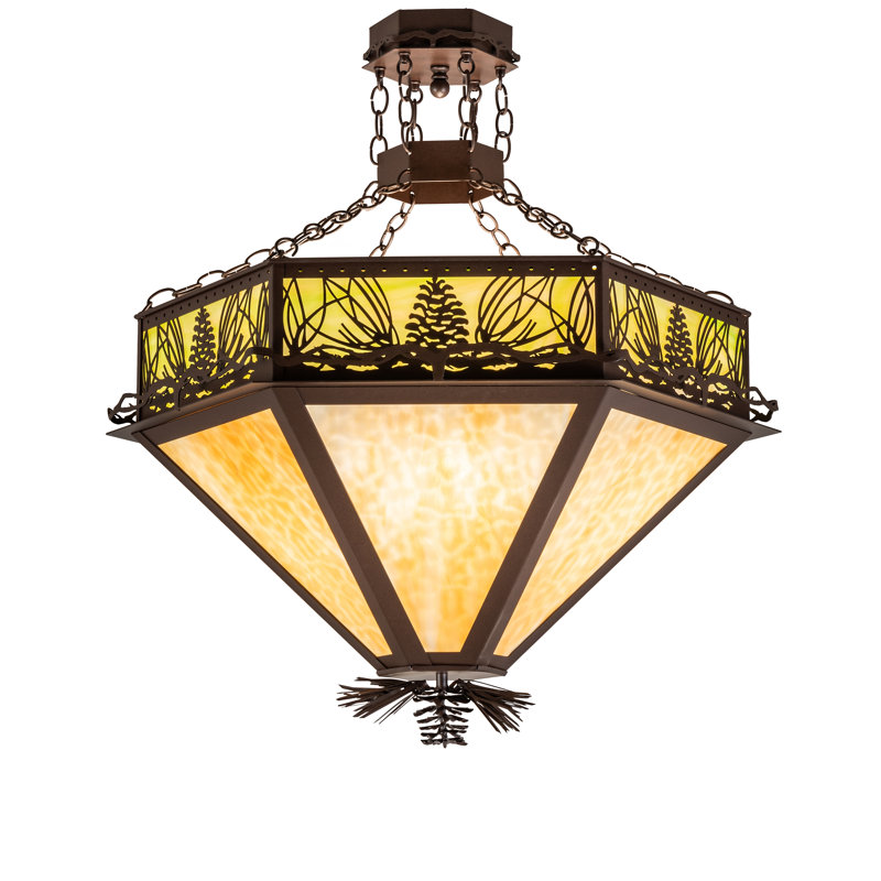 Rustic Lodge 4 - Light Chandelier