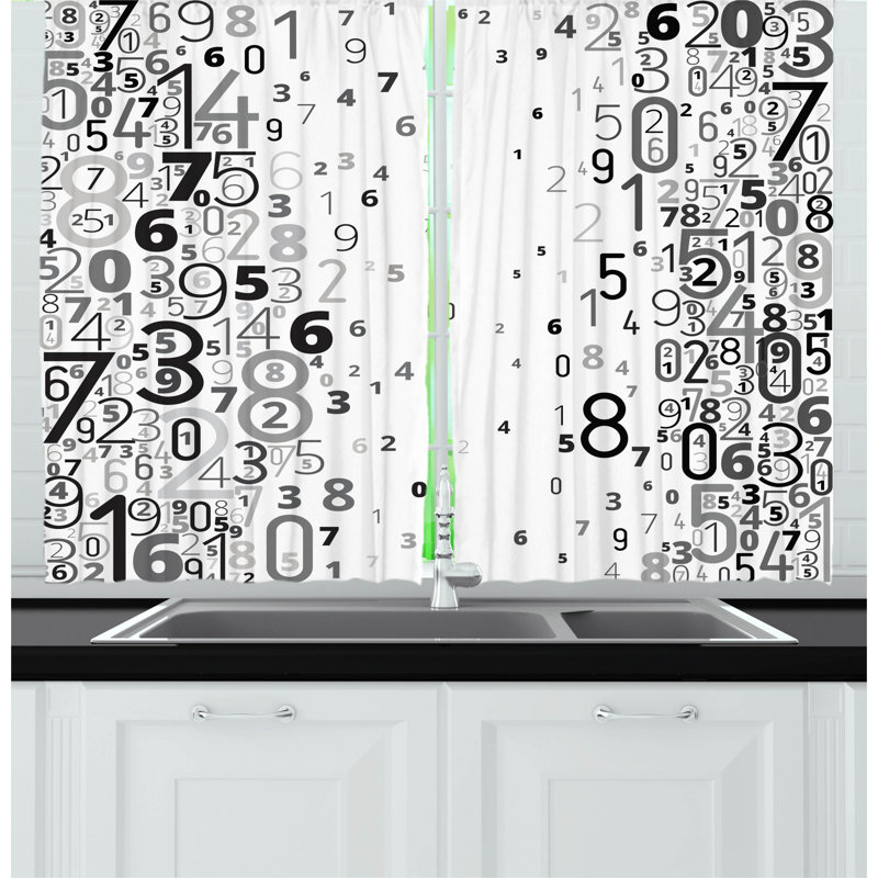 Pointed Kitchen Curtain
