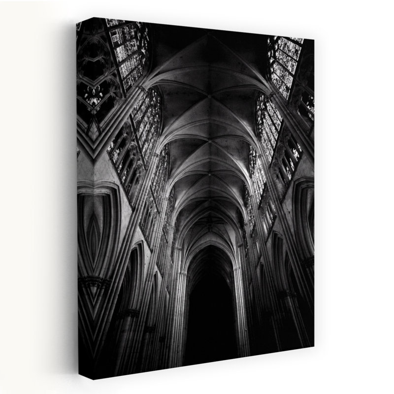 Architecture 3 Art contemporain abstrait, H 60 po x l 40 po