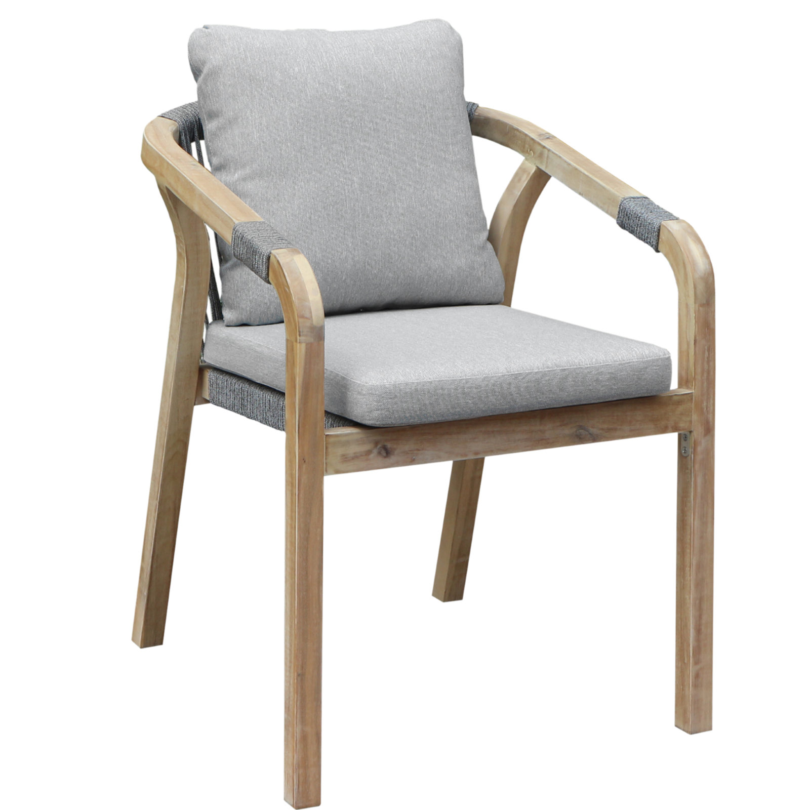 Joly 87" Acacia Patio Dining Set