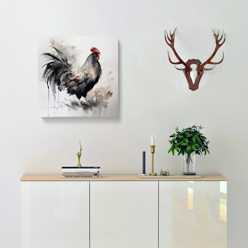 Modern Wall Art - Wrapped Canvas, 50cm H x 50cm W x 3cm D