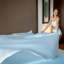 Draps en soie vegan d'eucalyptus - rafraîchissants, respirants et hypoallergéniques | Luxe luxueux-114852699