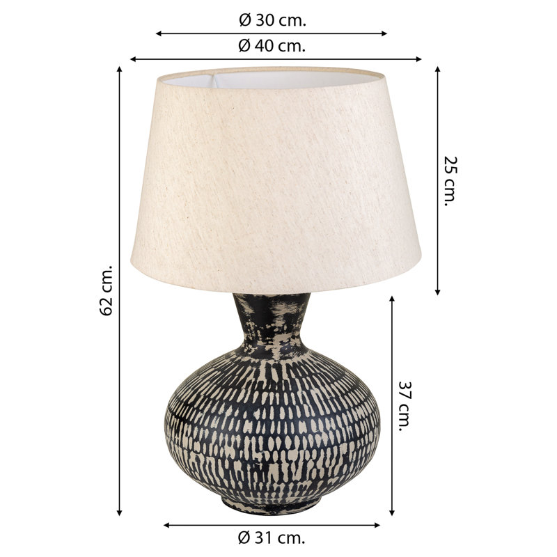 Mandan Ceramic Table Lamp