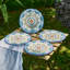 Assiette en mélamine Janieya - service pour 4