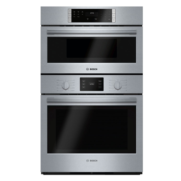 800 Series 30" Self-Cleaning Convection Electric Wall Oven with Built-in Microwave