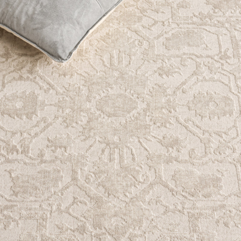 Reflection Performance Oriental Indoor Rug, 6'-7" x 6'-7" Square