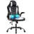 Inbox Zero Adjustable Reclining Ergonomic Faux Leather Swiveling PC & Racing Game Chair in Black/White