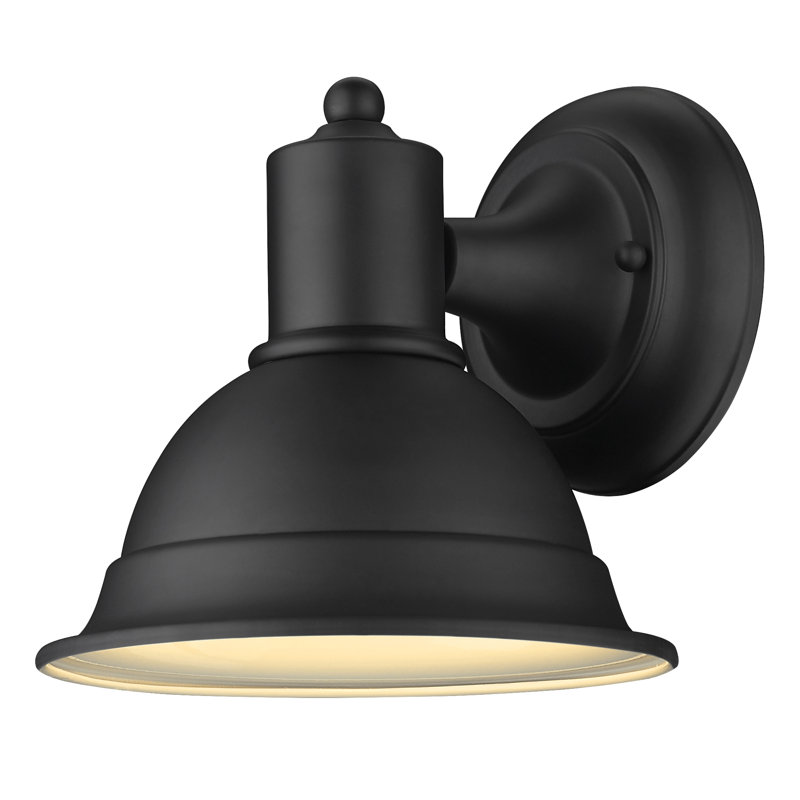 Edison Wall Light, Matte Black
