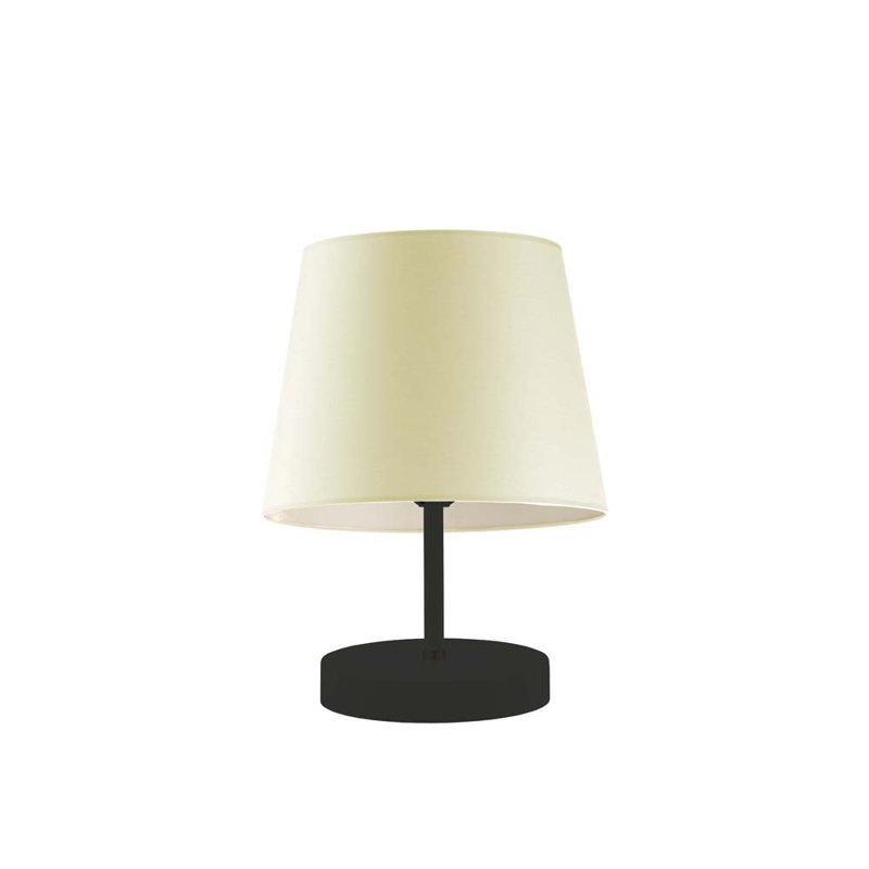 Deok Metal Table Lamp, Black, Gold