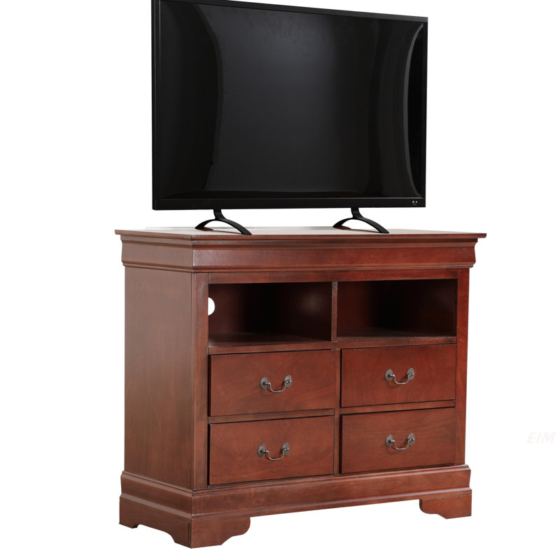Commode média Louis Phillipe G3100-TV, Cerisier