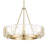 Aenon Chandelier with Hammered Water Glass-111194515-111194526-111194519
