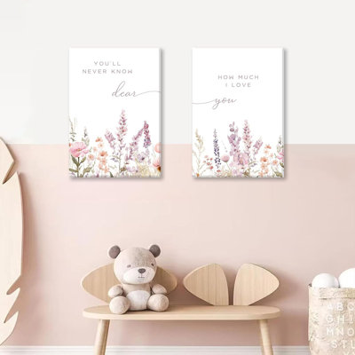 2 Piece Wrapped Canvas Print