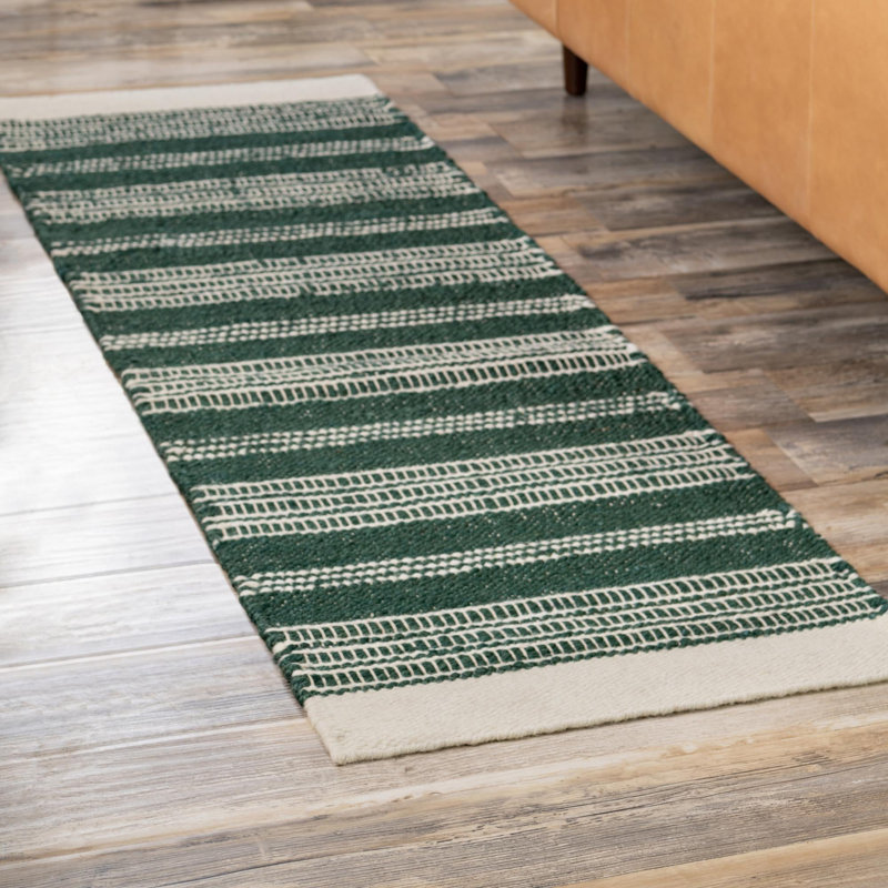 Aurimas Striped Indoor Rug, Runner 2'7" x 10'