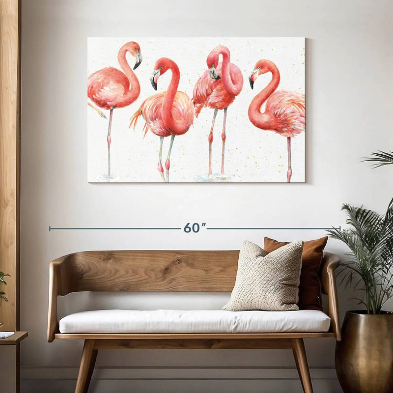 Brampt Gracefully Pink VIII, 30" H x 45" W